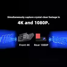 4K Dash Cam with WiFi & GPS – 24H Parking Mode