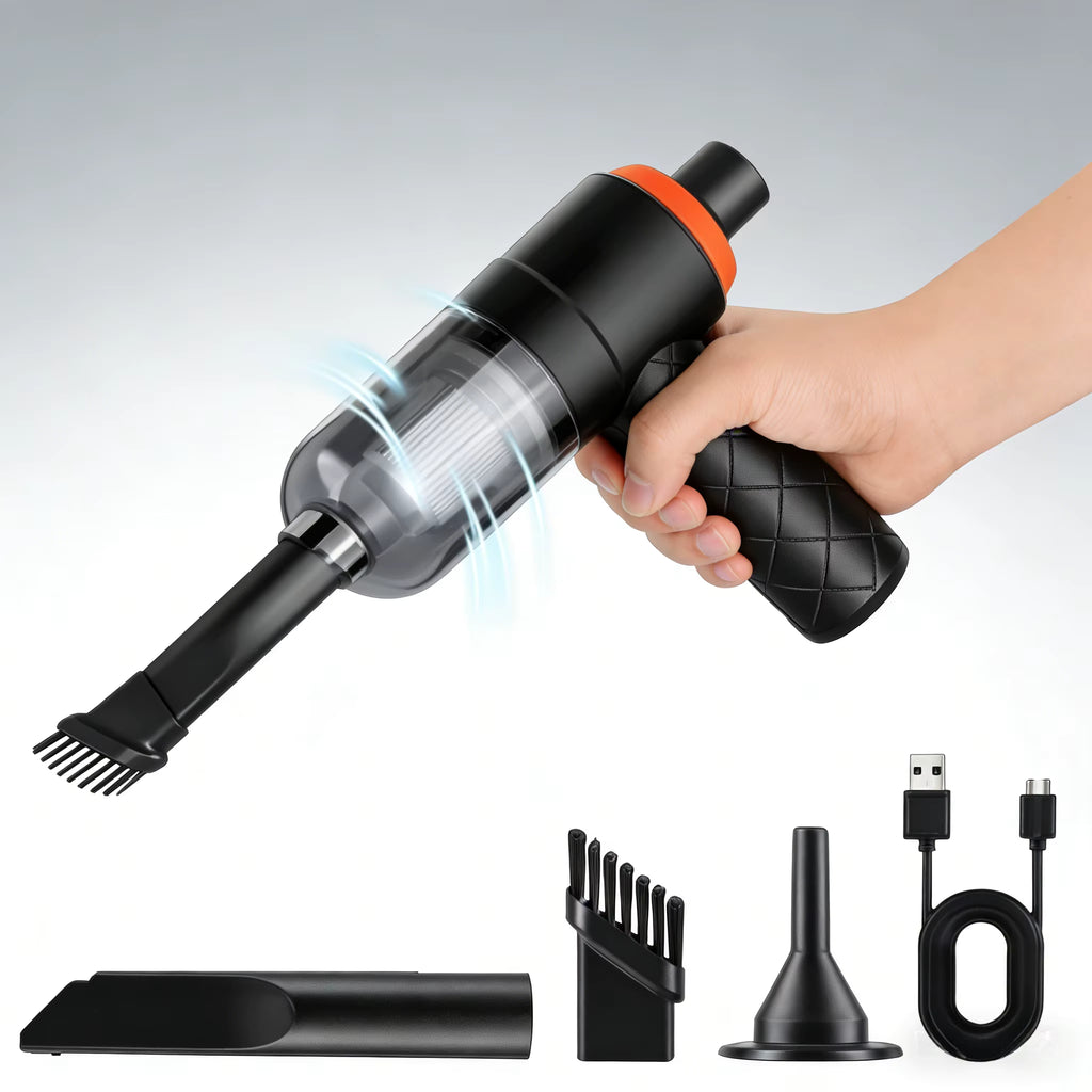 Cordless Car Vacuum – 120W Powerful & Portable