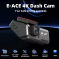 4K Dash Cam with WiFi & GPS – 24H Parking Mode