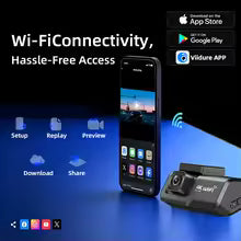 4K Dash Cam with WiFi & GPS – 24H Parking Mode
